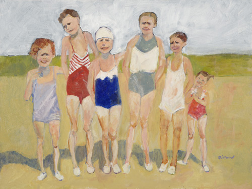 Summer 1936 - Painting by Annie Dillard