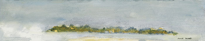 Islands in the Bay - painting by Annie Dillard
